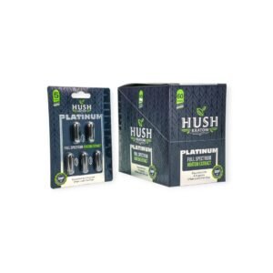 hush kratom platinum capsules 5 count photoroom 1 scaled