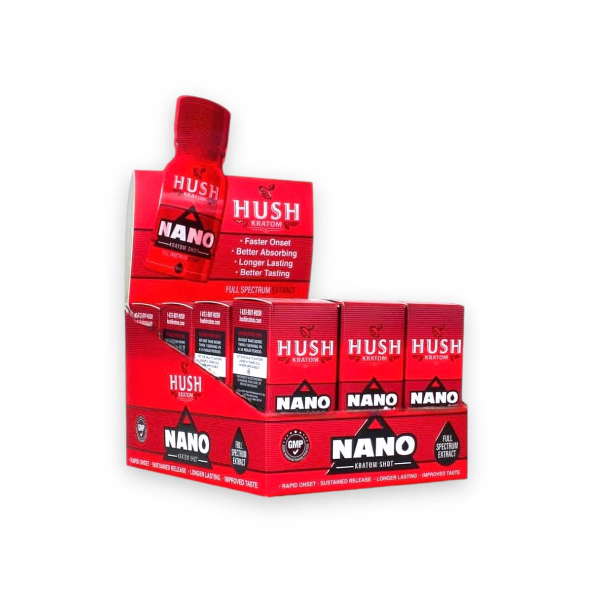 hush nano kratom extract shot 10ml box 68965 hush nano kratom extract shot 10ml box 68965
